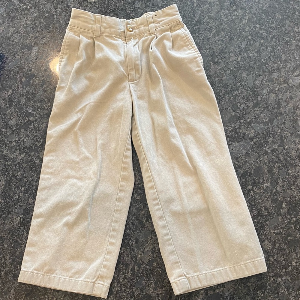 Hart Schaffer Marx Dress pants 3T light khaki elastic stretchy waist